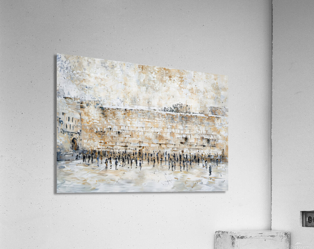 Morning at the Kotel Acrylic Print