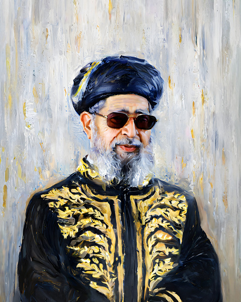 Chacham Ovadia-2 by Judaica Canvas