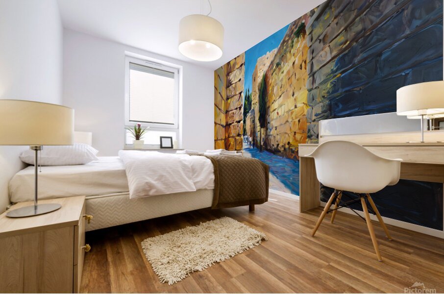 Golden Archway Mural print