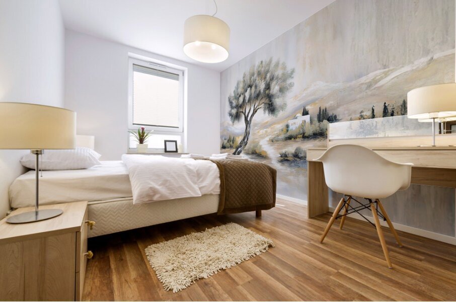 Peaceful Kever Rachel Mural print