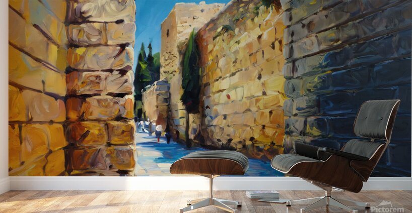 Golden Archway Wall Murals