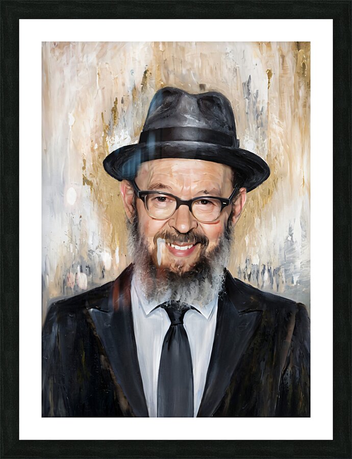 Rav Avigdor Miller Picture Frame print
