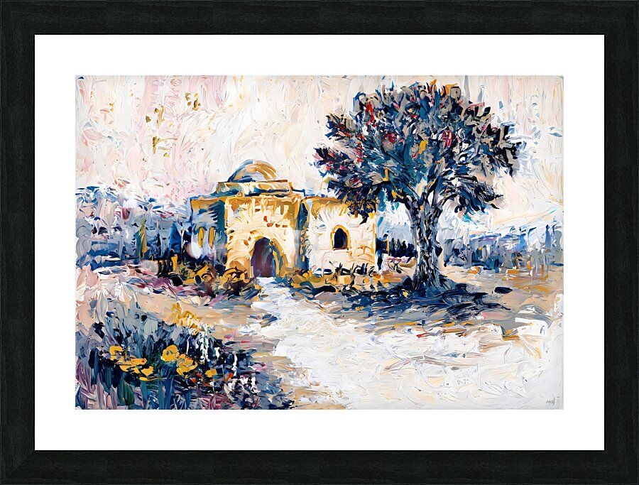 Kever Rachel Inspired Landscape Picture Frame print