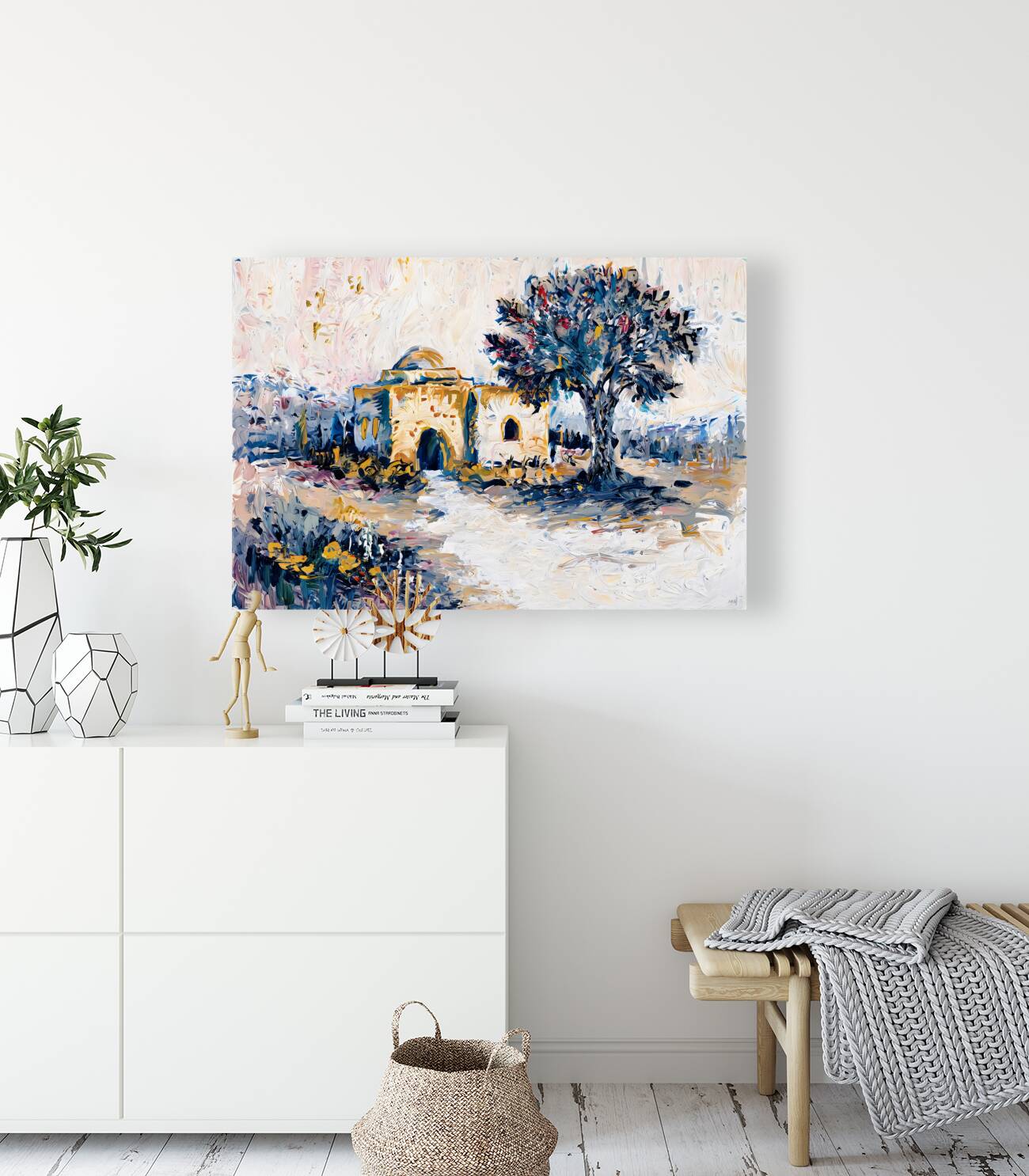 Kever Rachel Inspired Landscape Reproduction