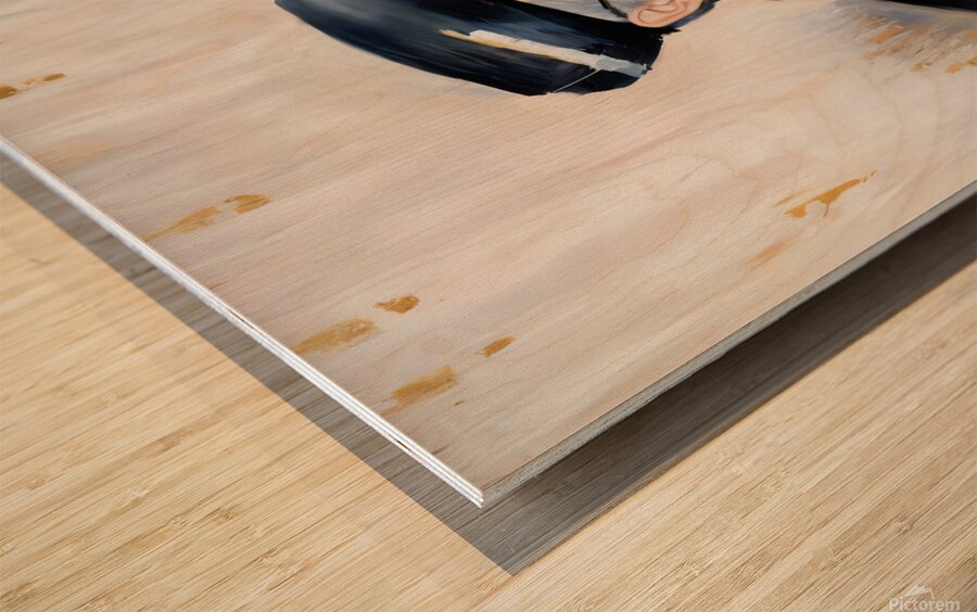 Chacham Ovadia Wood print