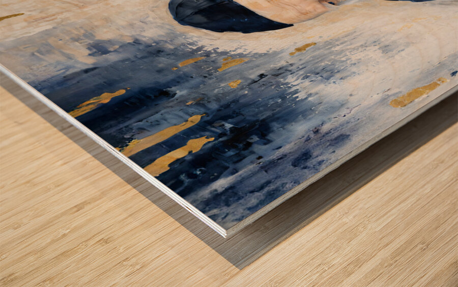 Rav Chaim Wood print